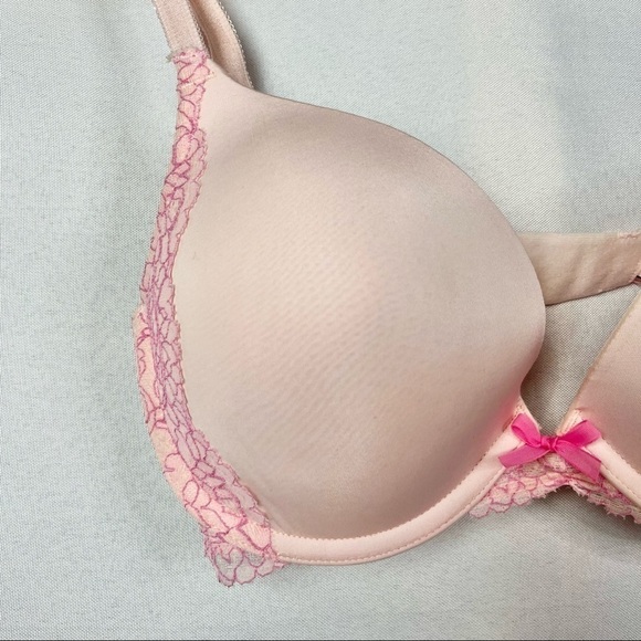 Victoria's Secret Light Pink Dream Angels Push Up Bra 32D - Picture 4 of 4